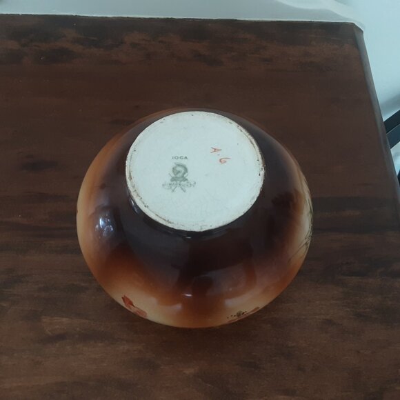 Antique Warick IOGA Vase 1887-1951 A-6. Poppy Design - Picture 3 of 6